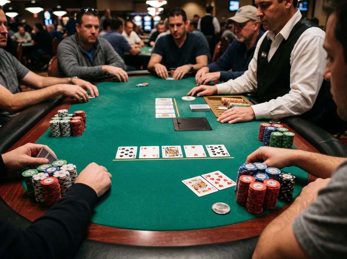 Poker Holdem at Ducky Luck live dealer casino